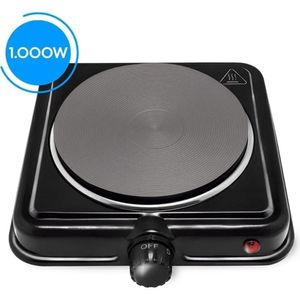 Fogão Elétrico De Mesa 1 Prato 1000W FF01 Single Cook Preto Elgin 220V