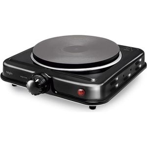 Fogão Elétrico De Mesa 1 Prato 1000W FF01 Single Cook Preto Elgin 220V