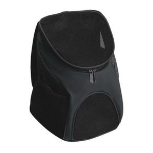 Mochila Pet Portátil Viagem Cão E Gato Com Ventilação Preta