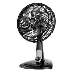 Ventilador Mondial Vt-30nb 30cm Preto Com Prata 127 V