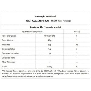Whey Protein 100% Refil 900g Sabor Cappuccino