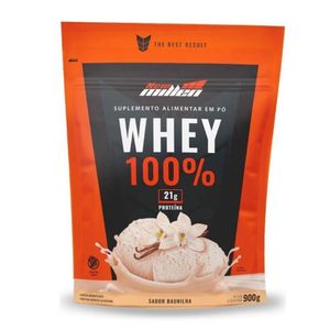 Whey 100% Refil 900g Sabor Baunilha