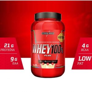 Whey 100% Pure Pote 907g Sabor Chocolate 900g