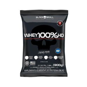 Whey 100% Hd Refil 900g Sabor Chocolate