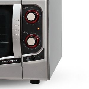 Forno Elétrico Gourmet Grill Autolimpante 44 Litros Fischer Prata 110V