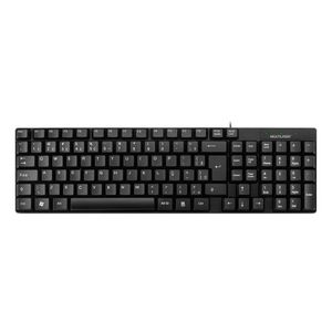 Teclado Basico Slim Laser USB PT Multilaser