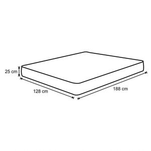 Colchão Casal Mola Class Pocket Euro 128X188X25Cm Branco/Bege - Castor
