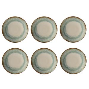 Conjunto Pratos Fundos 6 Pçs Coup Mediterrâneo Porto Brasil