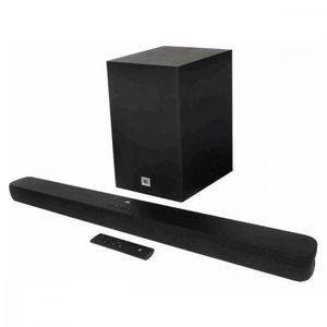 Soundbar Jbl Cinema Sb180 2.1 Canais Com Subwoofer Bluetooth Preto Bivolt