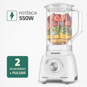 Liquidificador Mondial L-97-W Branco 220V