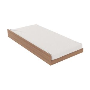 CamaSolteiro Auxiliar Colchão 88 X 188 Cm Cr35012 Amendoa