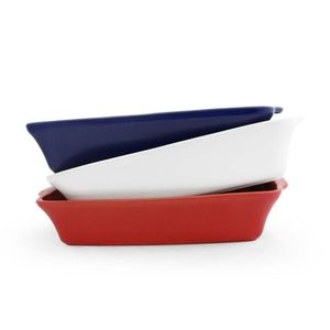 Assadeira Retangular 30cm Domus Azul - Jomafe