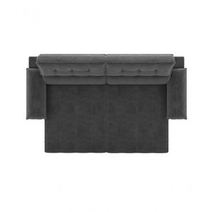 Sofá Santiago 2,20m Retrátil/reclinável Suede Cinza - Xflex Sofás