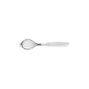 Batedor Manual Tramontina Utilita Em Aço Inox Com Cabo De Polipropileno Branco