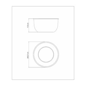 Recipiente Tramontina Cucina Sem Tampa Em Aço Inox Preparar E Servir 20 Cm 3 L
