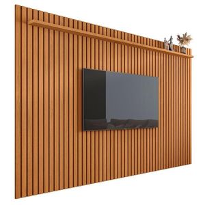 Painel Ripado Grande Tv Até 75 Polegadas 1.8 Nature Veridian