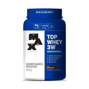 Top Whey 3w 900g Sabor Mais Performance - Chocolate