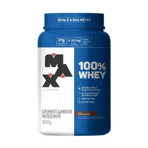 100% Whey 900g Sabor Chocolate