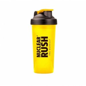 Coqueteleira Body Action 600ml Nuclear Rush Amarela