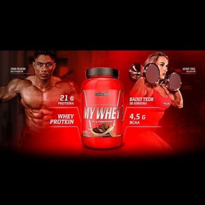 My Whey 900g Sabor Shake De Chocolate