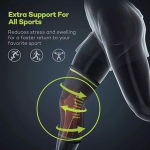 Joelheira Compressao Ortopedica Tensor Alivia Dor Joelho Crossfit Corrida Beach Tennis Articulada Musculacao