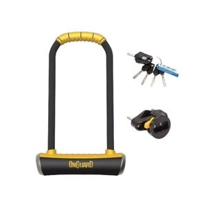 Cadeado Bicicleta Onguard Pitbull Ls U-lock 8002 Amarelo