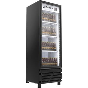 Cervejeira Imbera 569 Litros Porta De Vidro Preto CCV355 220V
