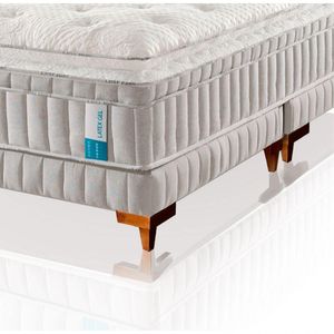 Colchão De Látex Smart Pocket Qgel King 193x203cm