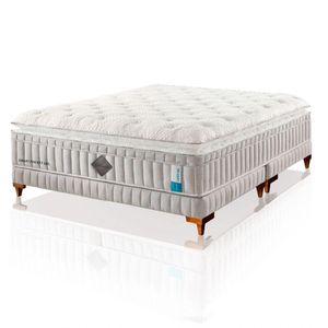 Colchão De Látex Smart Pocket Qgel Solteiro King 96x203cm
