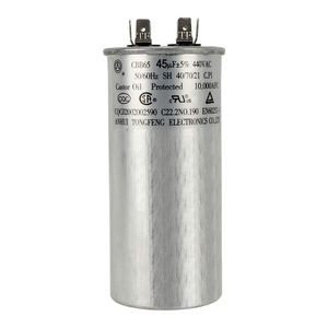 Capacitor 45uf 440vac Para Ar Condicionado 18.000 Btus Elgin Único
