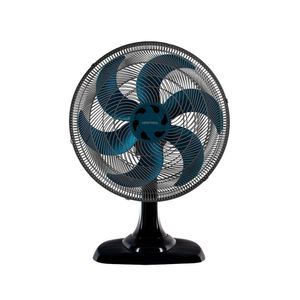 Ventilador Osc Mesa Turbo 6 50cm 6 Pás - 220v - Preto-azul