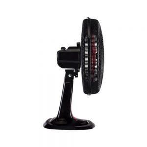 Ventilador Osc Mesa Turbo 6 50cm 6 Pás - 220v - Preto-vermelho