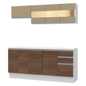 Cozinha Compacta Modulada 100% MDF Smart Madesa