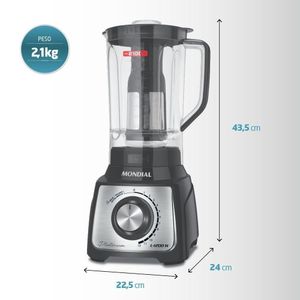 Liquidificador Turbo Platinum L-1200-pi 220v/60hz .
