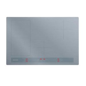 Compre Cooktop de Indução Brastemp 4 Bocas Branco BDJ77AB 220V e Ganhe Panela com Tampa Circle Indução 28cm Tognana