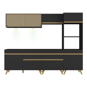 Cozinha Completa 5 Peças Com Leds Mp2037 Veneza Up