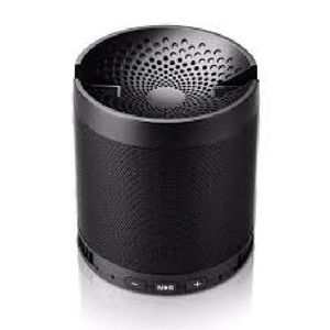 Caixa De Som Bluetooth Receptor Caixinha Wireless Mp3 Usb C/base Celular Preta
