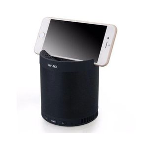 Caixa De Som Bluetooth Receptor Caixinha Wireless Mp3 Usb C/base Celular Preta