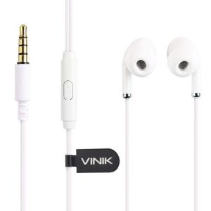 Fone De Ouvido Sound Pods Branco Com Microfone Cabo 1.2M Plug P2 Estereo P3 - Sp220B