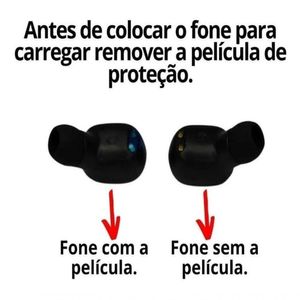Fones Ouvido Sem Fio Wireless Preto P/ Samsung A72