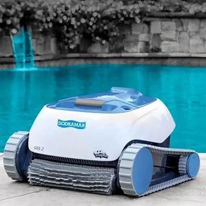 Robô Aspirador Automático Para Limpeza De Piscinas Rb2 Monofásico 110/220v Até 12m Comprimento - Sodramar