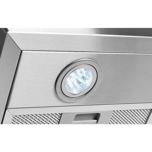 Coifa De Parede Vidro Curvo Slim Inox 4 E 6 Bocas 80cm Fogatti 220V