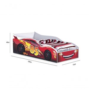 Cama Carro Infantil Red - Gabrielli Móveis