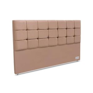 Cabeceira Cama Box Estofada King 195 Piave Linho Linho Bege - Ortobom