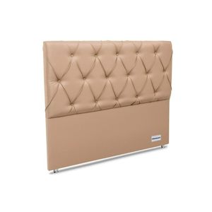 Cabeceira Cama Box Estofada 195 Murat Facto Clean King 195 - Courano Bege - Ortobom