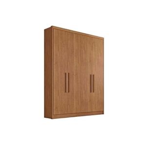 Guarda Roupa Casal 4 Portas E 3 Gavetas Moderni-sevilha Cumaru