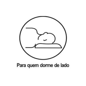 Travesseiro Fibras Siliconadas Plus Percal 200 Fios Kit C/ 2 Un 70x50x15 - Ortobom