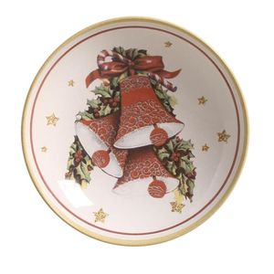 Conjunto Com 6 Pratos Fundo Coup Santa Claus Ø21Cm