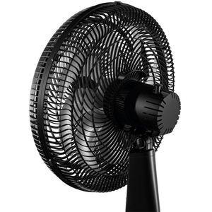 Ventilador De Mesa Mondial Turbo 8 Pás 40 Cm Repelente Pastilha Vtx-40-8p-rp Vent 40cm-127v-preto/prata