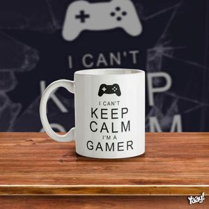 Caneca Gamer Can't Keep Calm
